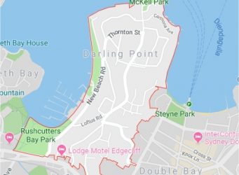 darling point map